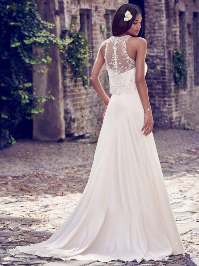 Maggie Sottero Wedding Dress Larkin 8MT450 Back
