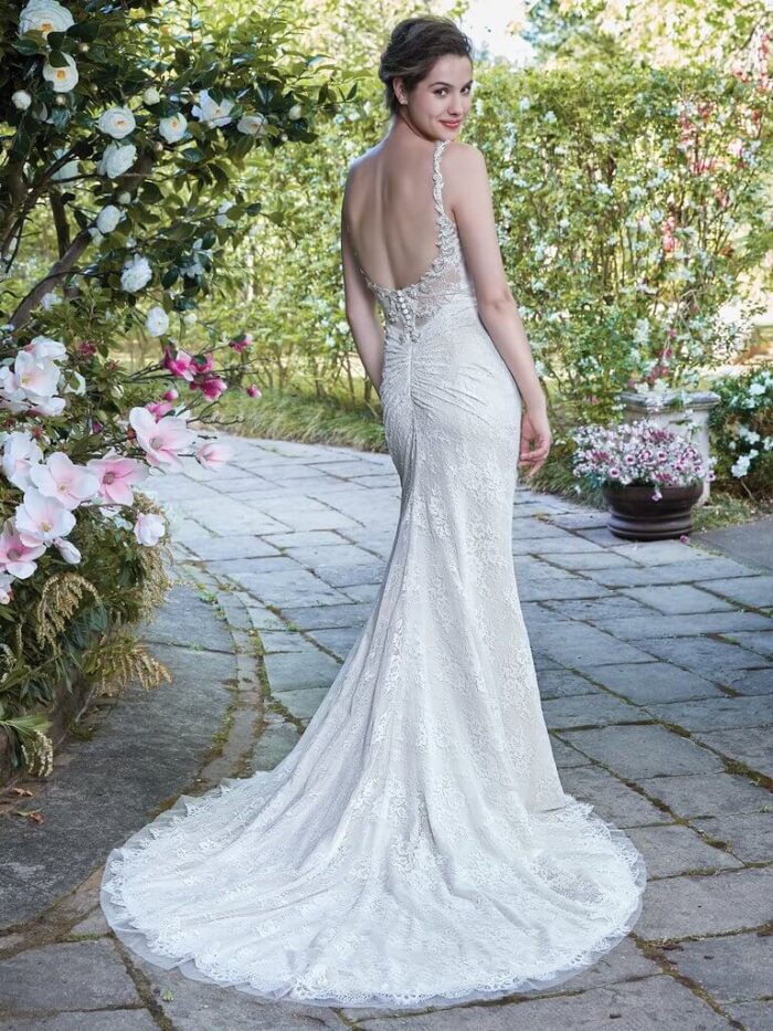 Rebecca Ingram Wedding Dress Helena 7RC908 Back