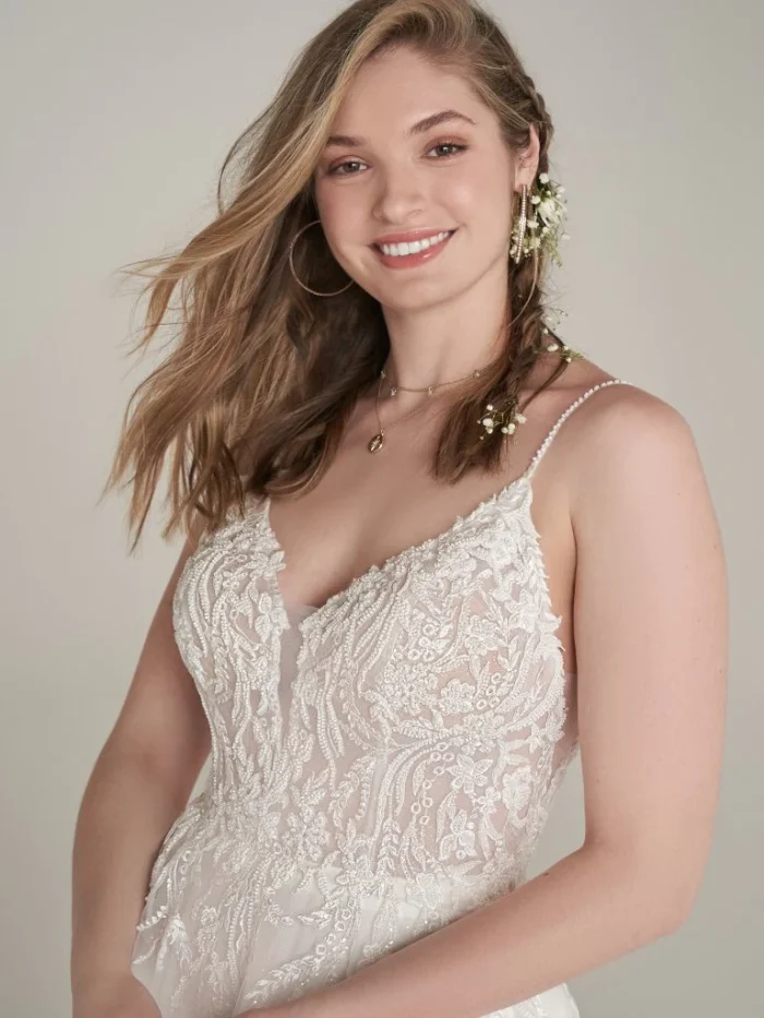 Rebecca Ingram Barbara A Line Wedding Gown 22RS949A01 Alt2