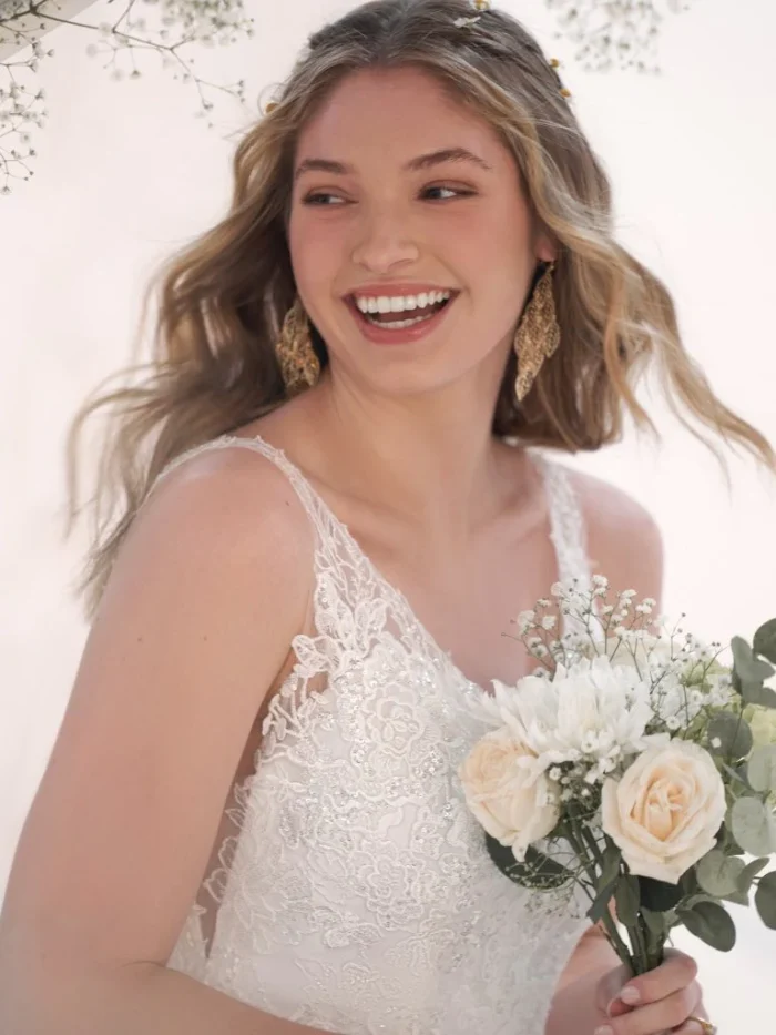 Rebecca Ingram Emily Lynette A Line Bridal Gown 22RS953B01 Alt4