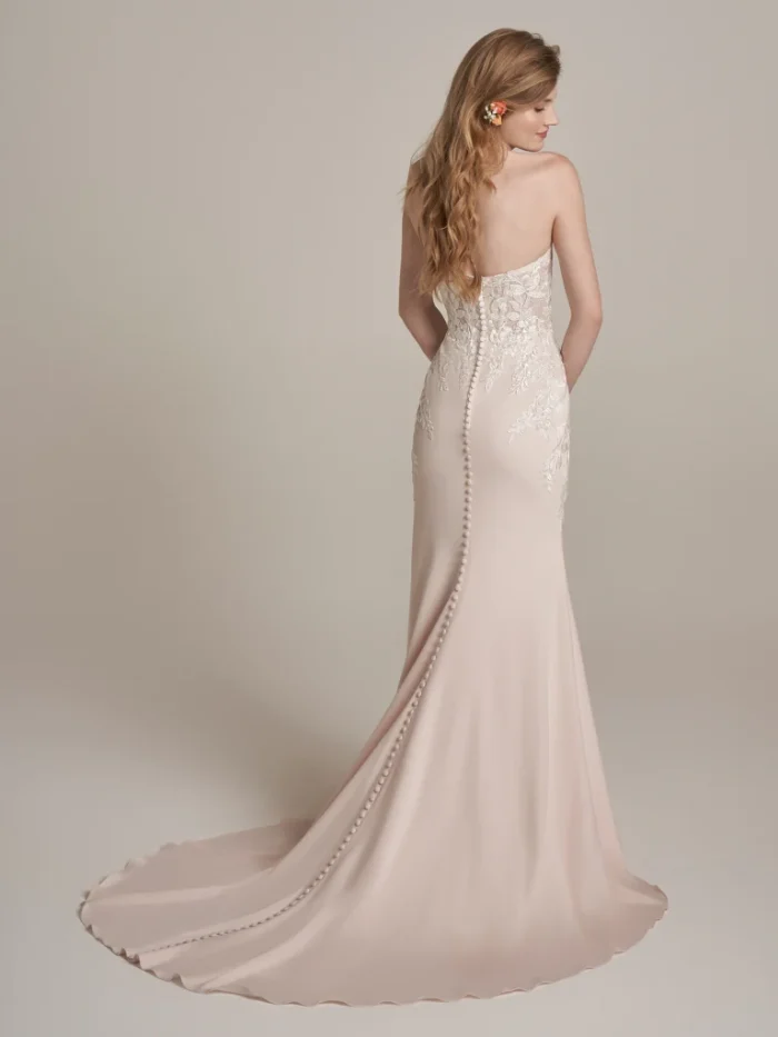 Rebecca Ingram Lily Sheath Wedding Dress 22RN973A01 Alt2