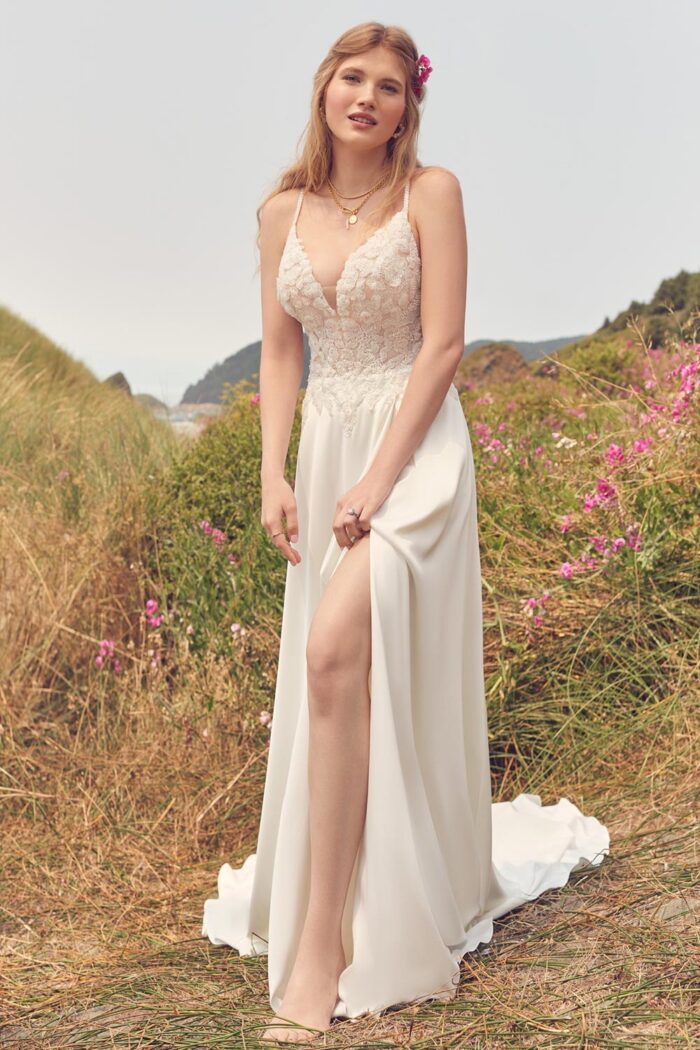 Rebecca Ingram Tilda A Line Bridal Gown 22RW532A01 Main IV