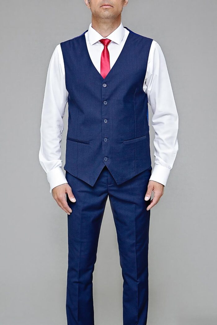 Blue Formal occasion waistcoat BTM 516 5