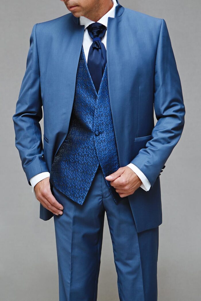 Paisley print Wedding waistcoat BTM 516 4
