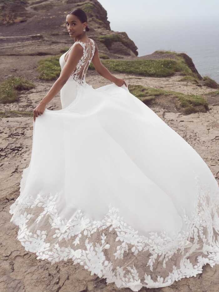 Rebecca Ingram Frida Sheath Wedding Dress 23RK110A01 PROMO7 IV