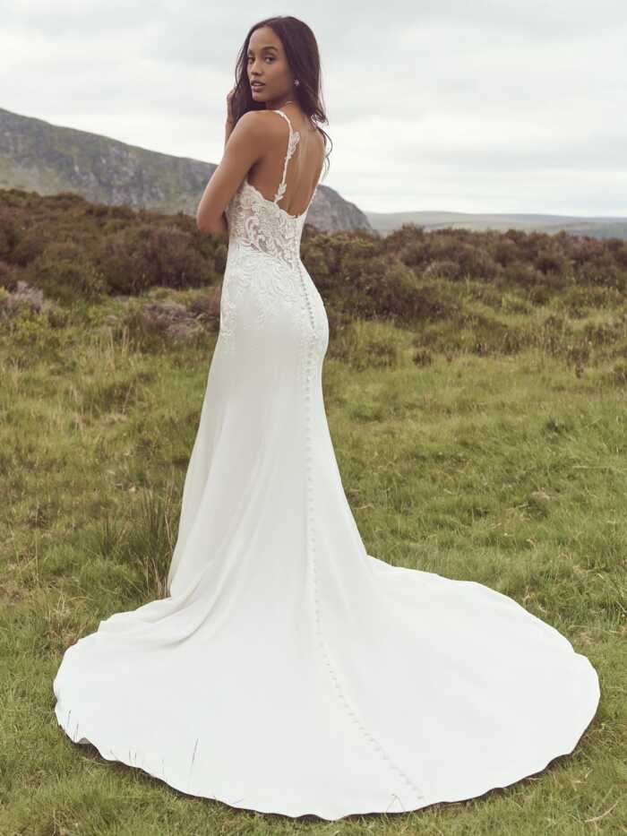 Rebecca Ingram Joyce Fit and Flare Wedding Dress 23RC125A01 PROMO7 IV