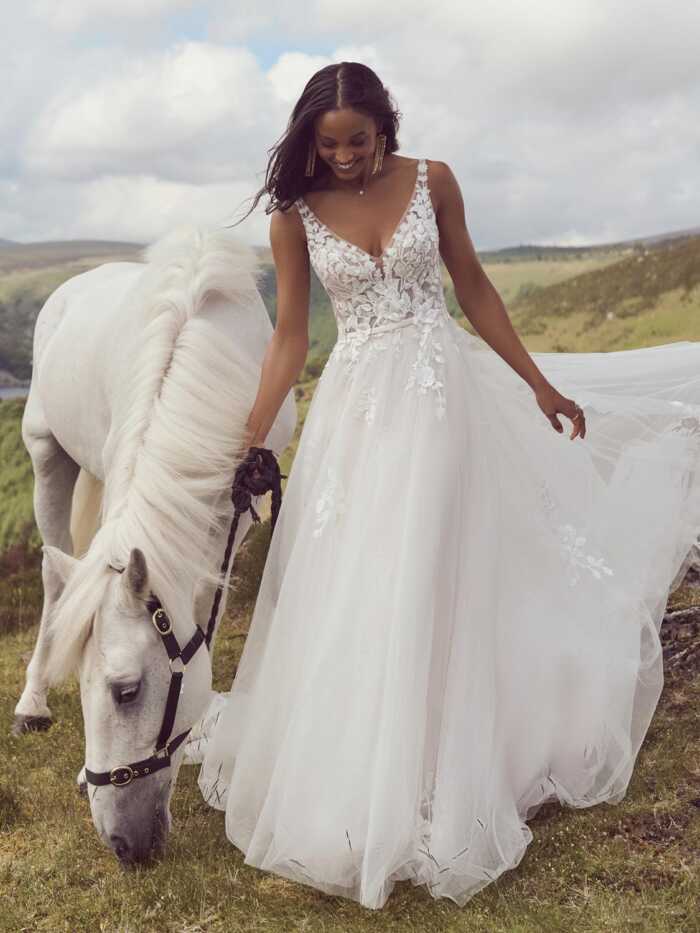 Rebecca Ingram Matilda A Line Wedding Dress 23RT112A01 PROMO5 SBLS