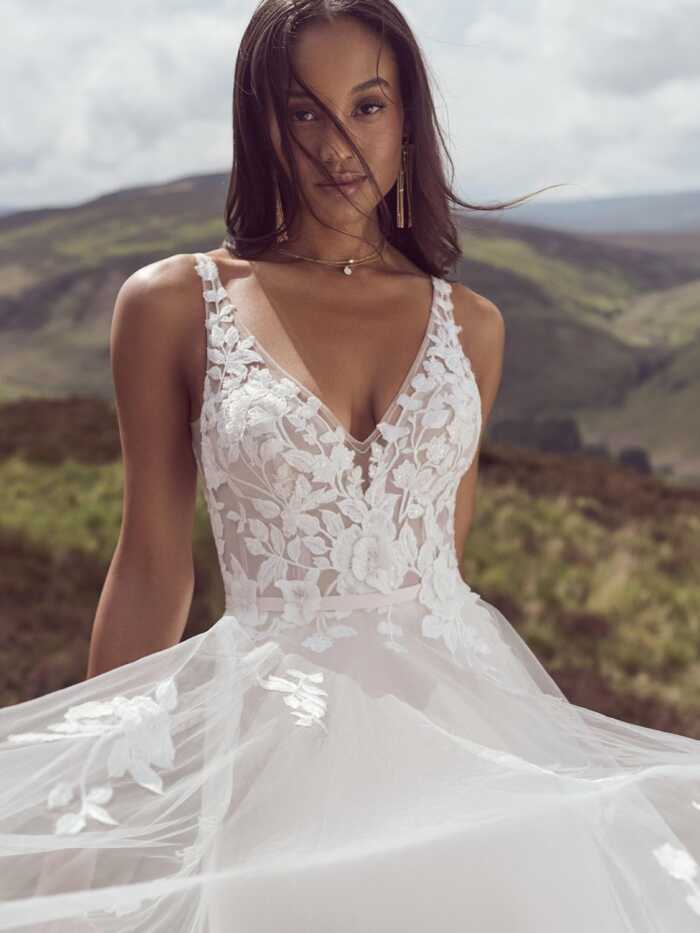 Rebecca Ingram Matilda A Line Wedding Dress 23RT112A01 PROMO6 SBLS
