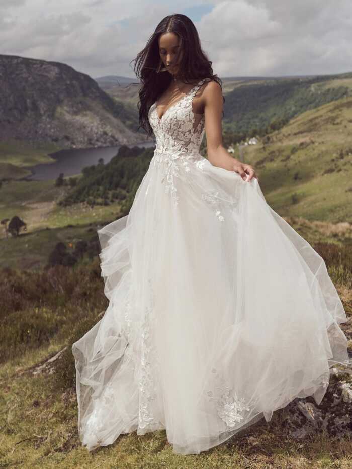 Rebecca Ingram Matilda A Line Wedding Dress 23RT112A01 PROMO8 SBLS